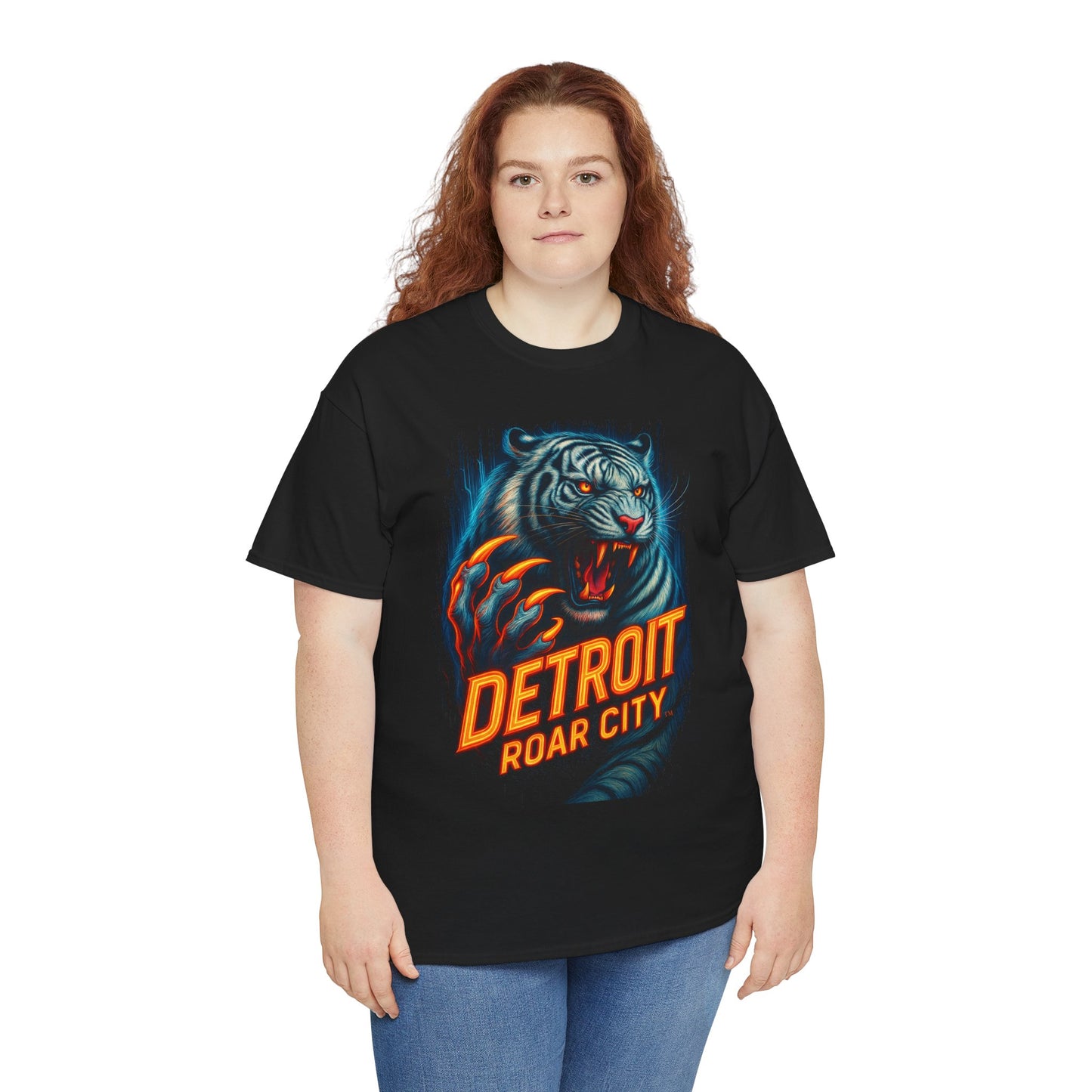 Detroit Tigers Roar City Tee, Baseball Fan Shirt, Sports Team Apparel, Unisex T-Shirt, Detroit Tigers Gift