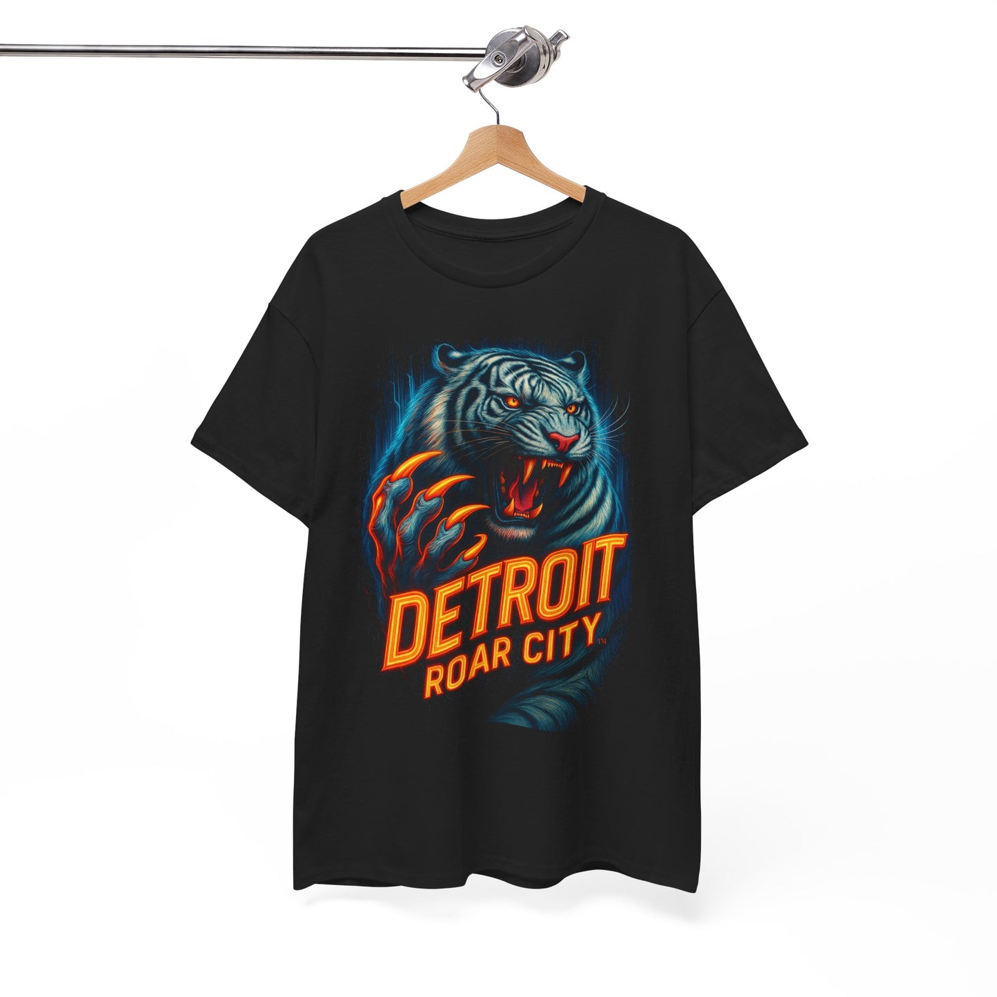 Detroit Tigers Roar City Tee, Baseball Fan Shirt, Sports Team Apparel, Unisex T-Shirt, Detroit Tigers Gift