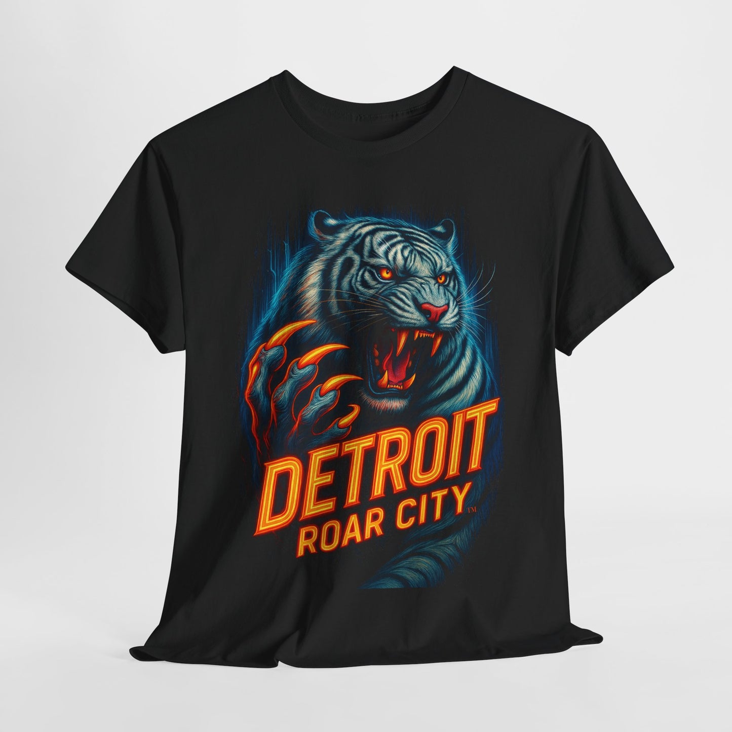 Detroit Tigers Roar City Tee, Baseball Fan Shirt, Sports Team Apparel, Unisex T-Shirt, Detroit Tigers Gift
