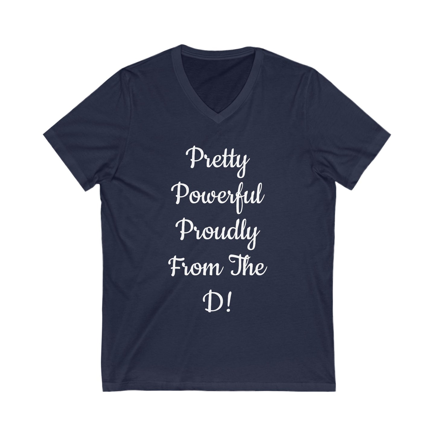 Pretty and Powerful V-Neck Tee