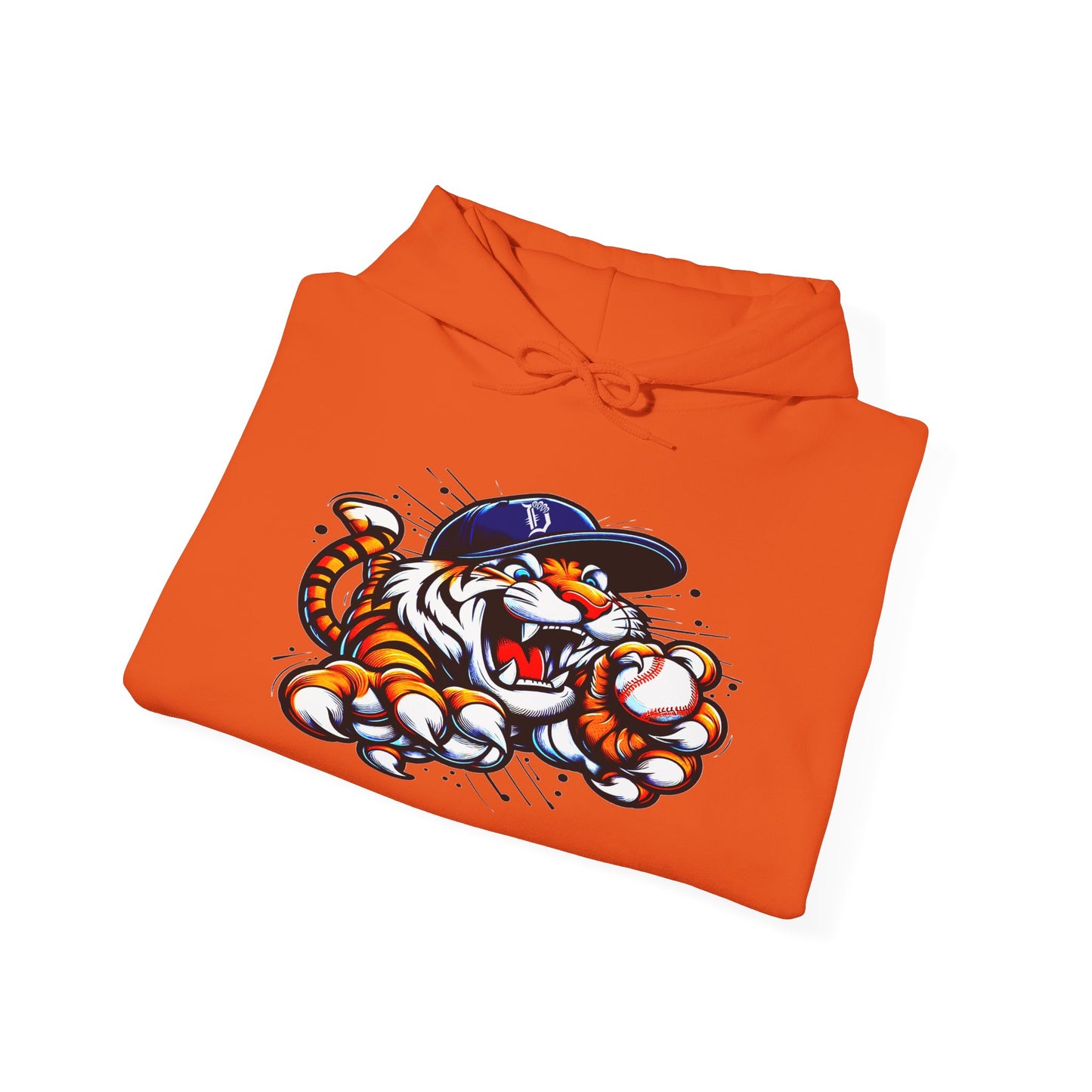 Detroit Roar City - Playful Tiger Graphic Hoodie