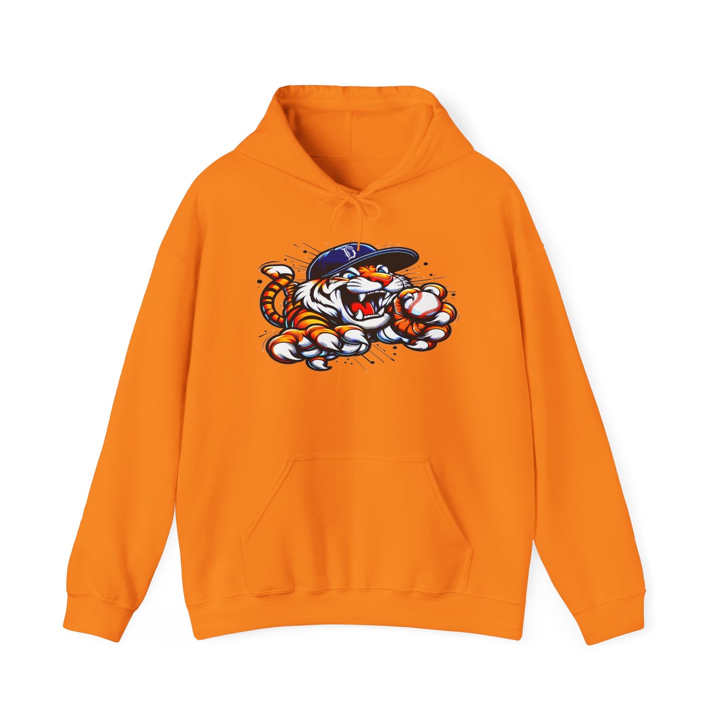 Detroit Roar City - Playful Tiger Graphic Hoodie