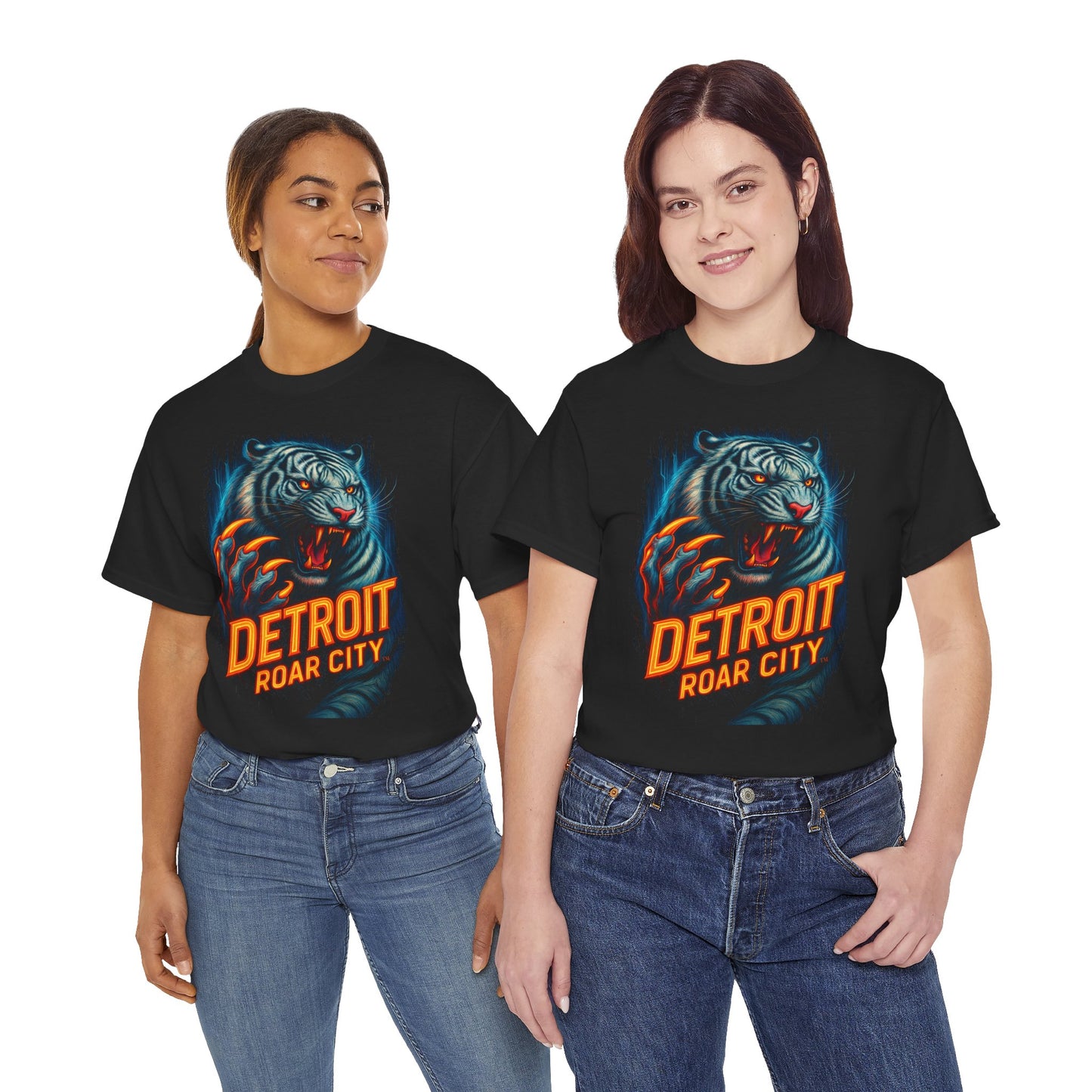 Detroit Tigers Roar City Tee, Baseball Fan Shirt, Sports Team Apparel, Unisex T-Shirt, Detroit Tigers Gift