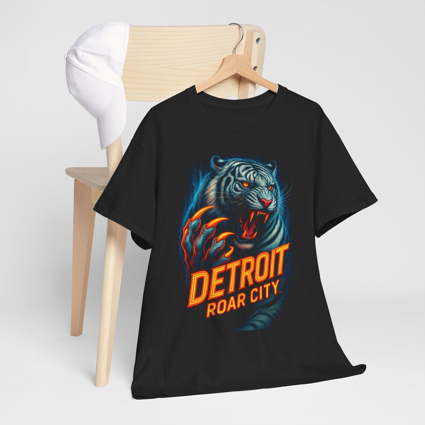Detroit Tigers Roar City Tee, Baseball Fan Shirt, Sports Team Apparel, Unisex T-Shirt, Detroit Tigers Gift