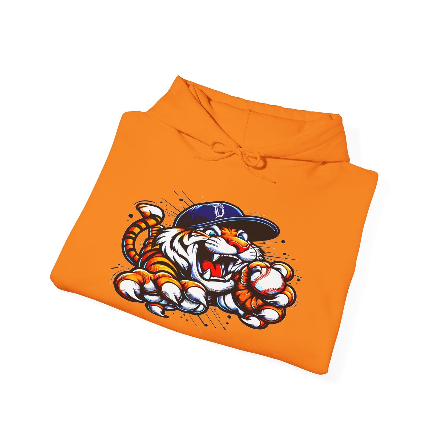 Detroit Roar City - Playful Tiger Graphic Hoodie