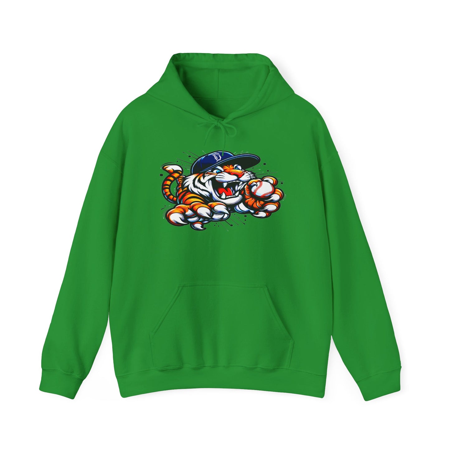 Detroit Roar City - Playful Tiger Graphic Hoodie