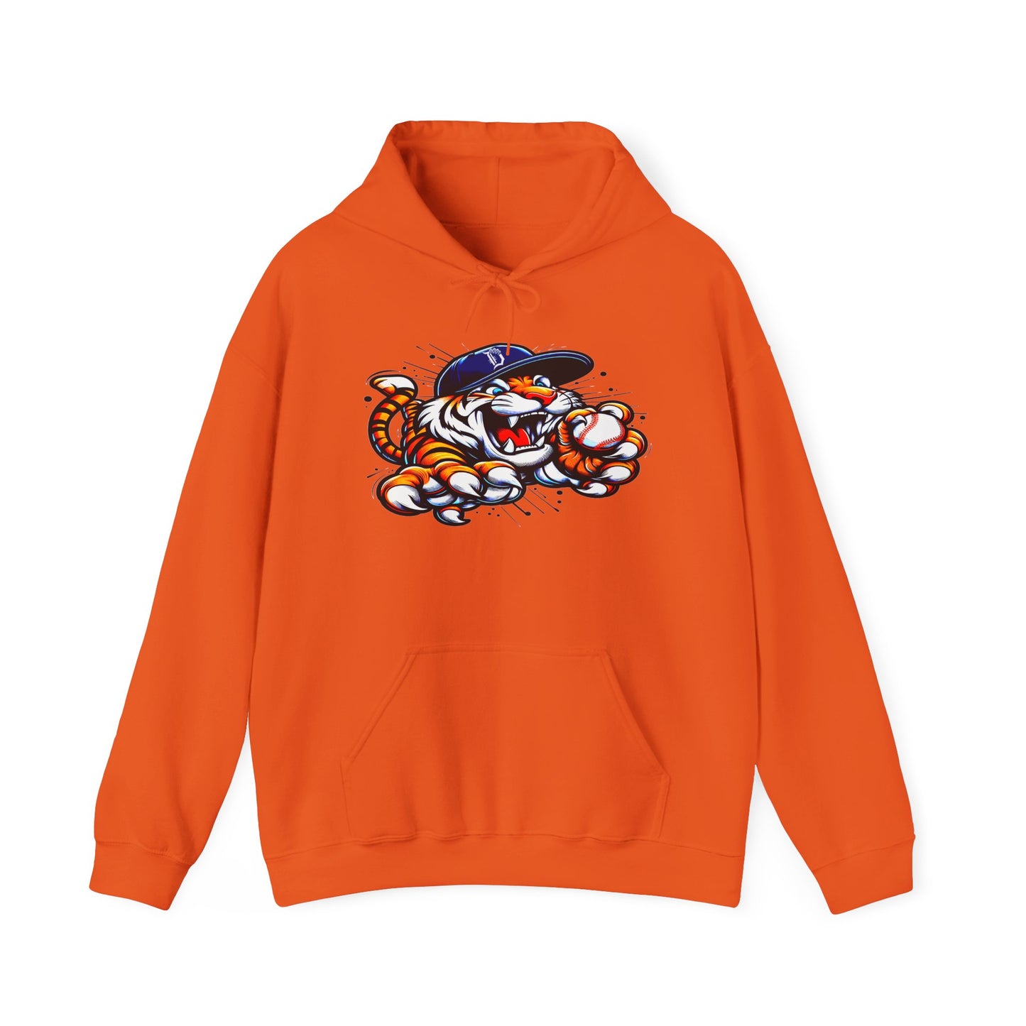 Detroit Roar City - Playful Tiger Graphic Hoodie