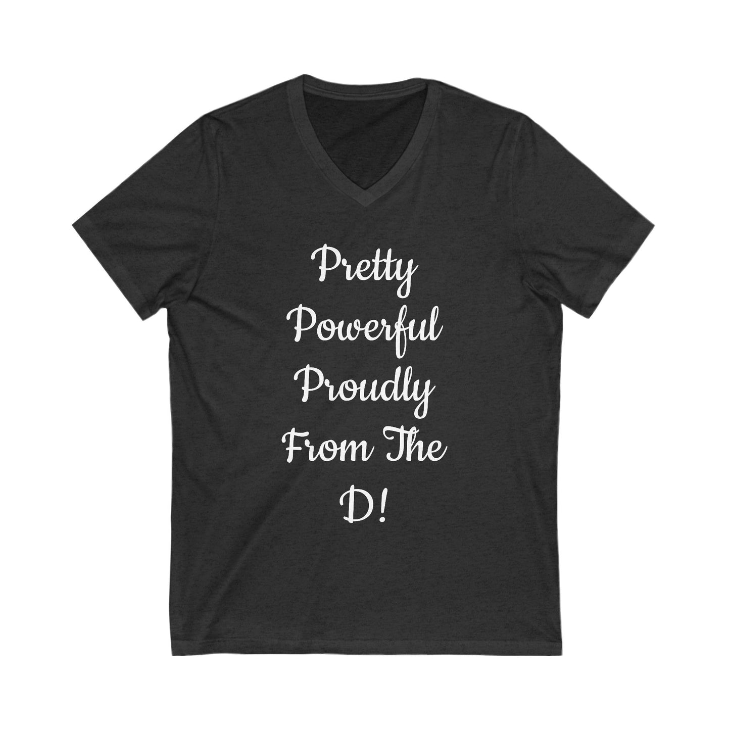 Pretty and Powerful V-Neck Tee