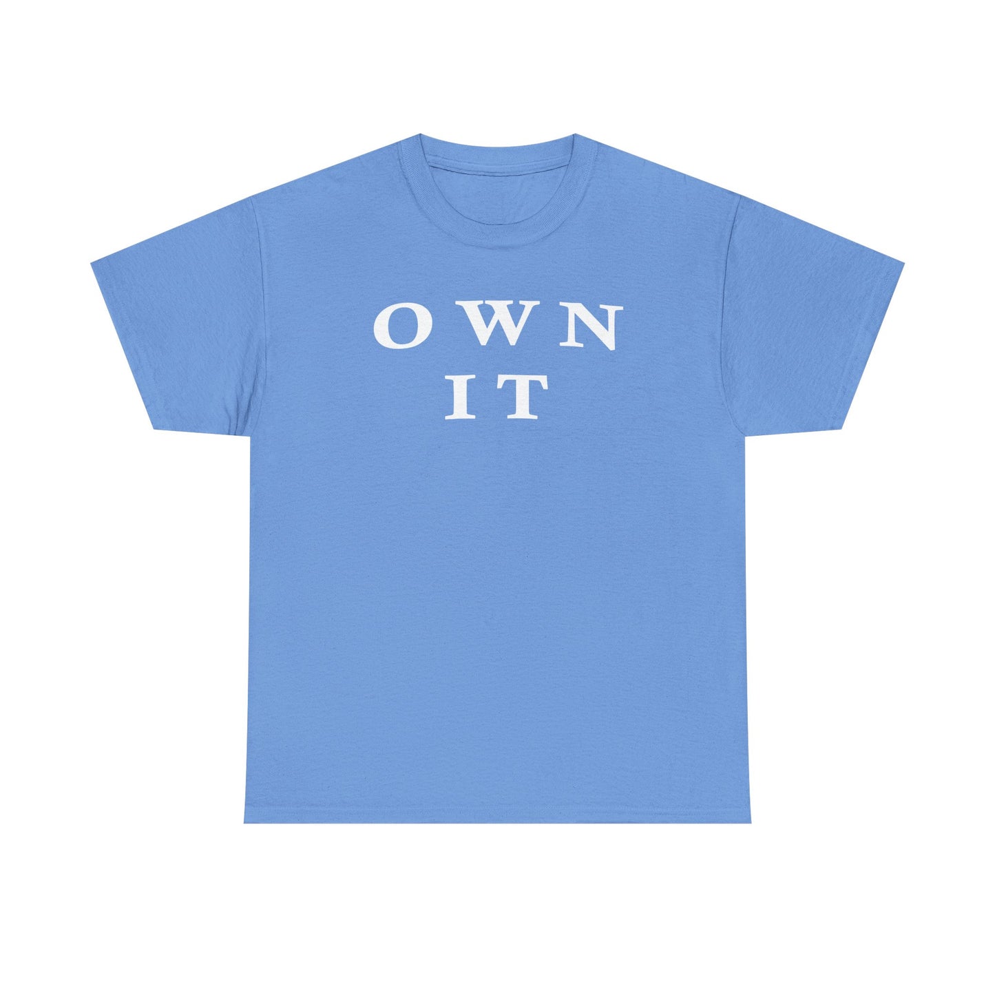 "Own It" Unisex Tee, Birthday Gift, Everyday Wear, Casual Style, Unisex Cotton Shirt