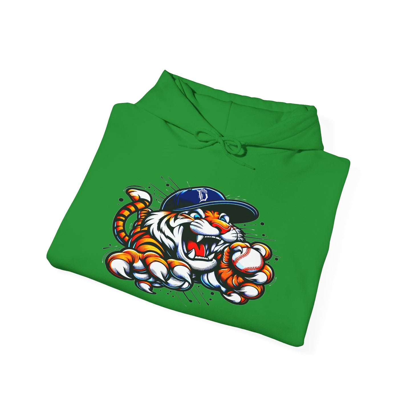 Detroit Roar City - Playful Tiger Graphic Hoodie
