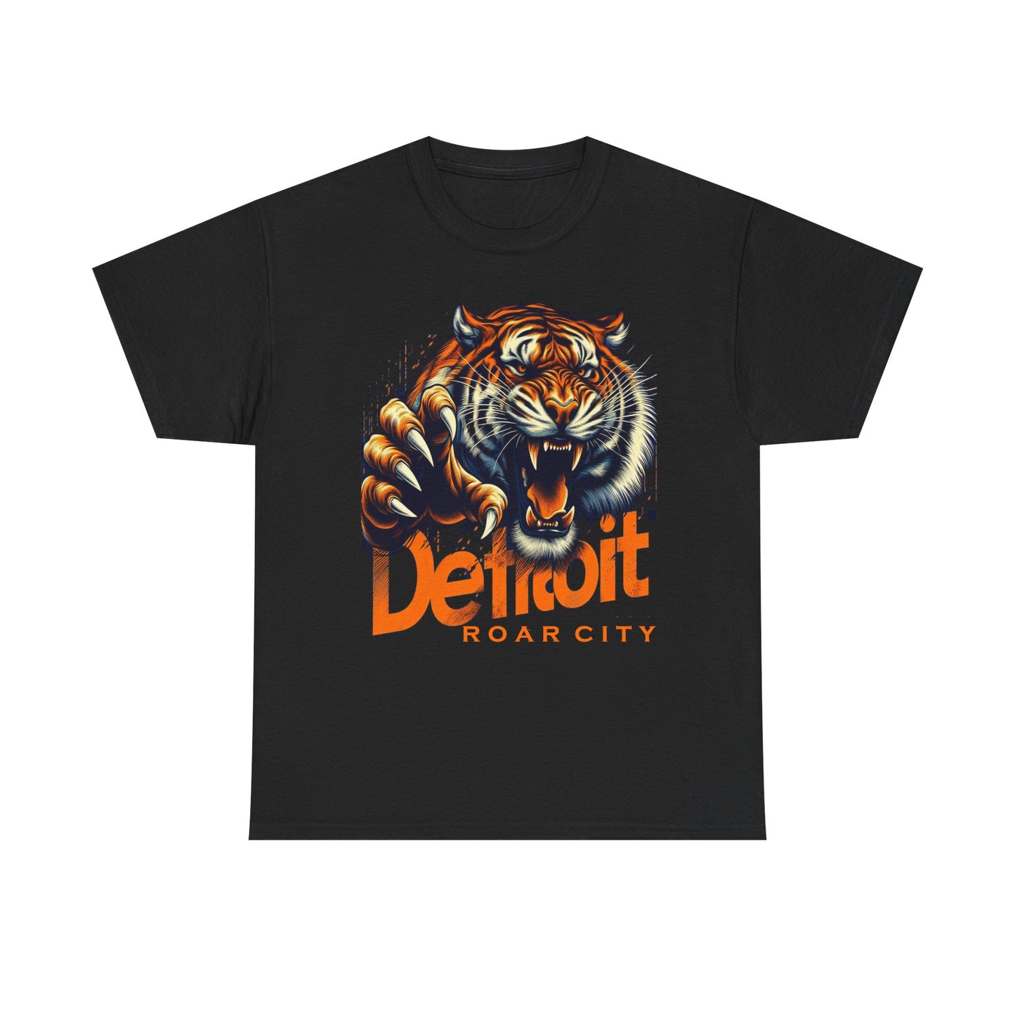Detroit Tigers Roar City Tee, Football Fan Shirt, Sports Team Apparel, Unisex T-Shirt, Detroit Lions Gift