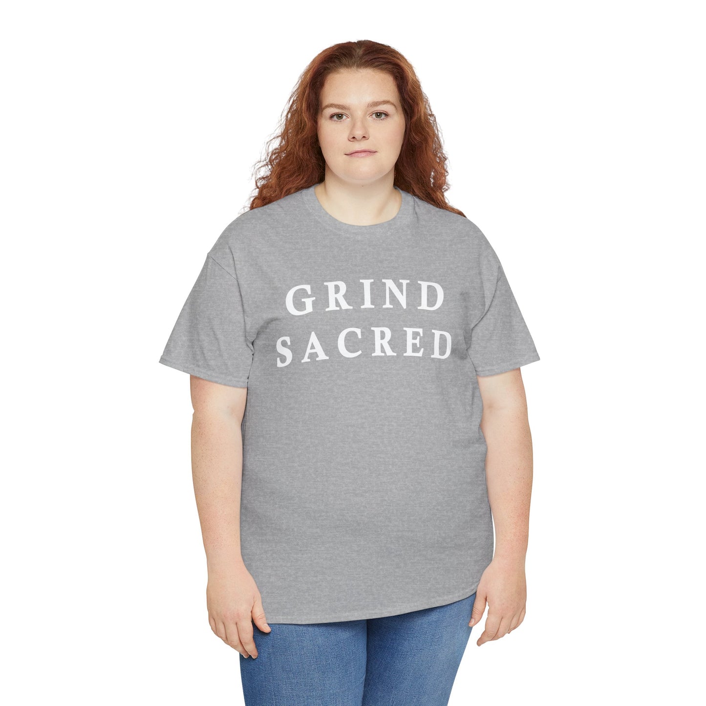 "Grind Sacred" Tee - Unisex Heavy Cotton