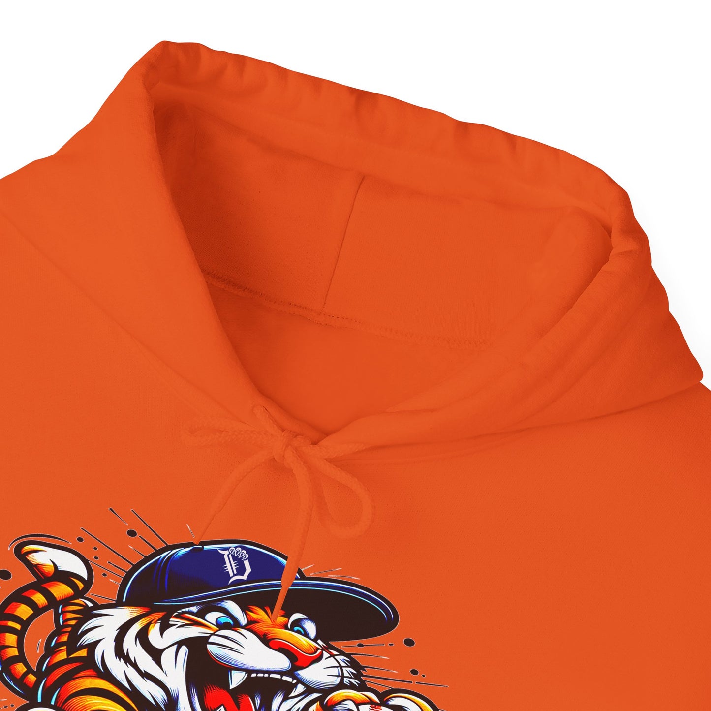 Detroit Roar City - Playful Tiger Graphic Hoodie