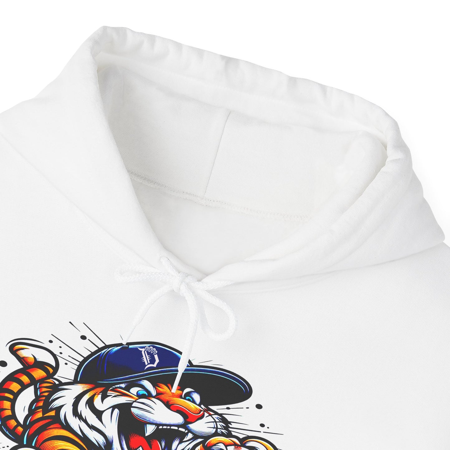 Detroit Roar City - Playful Tiger Graphic Hoodie