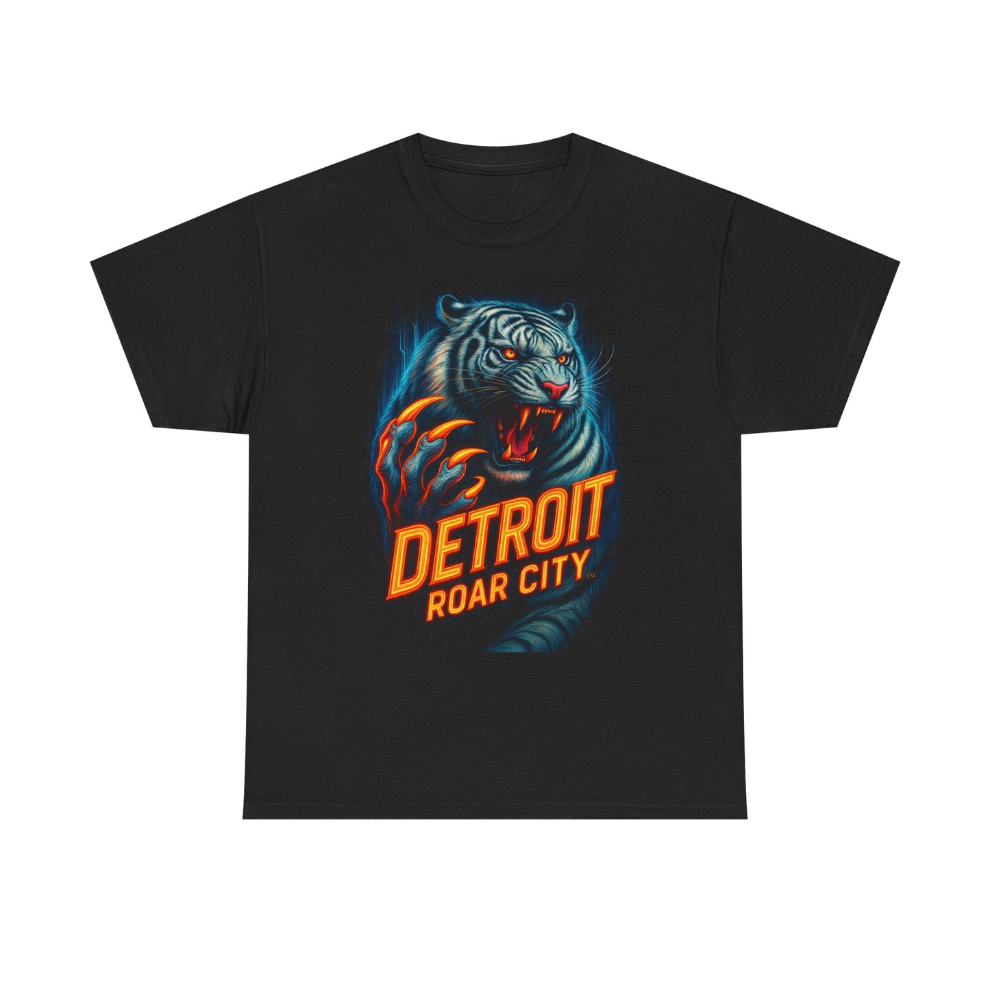 Detroit Tigers Roar City Tee, Baseball Fan Shirt, Sports Team Apparel, Unisex T-Shirt, Detroit Tigers Gift