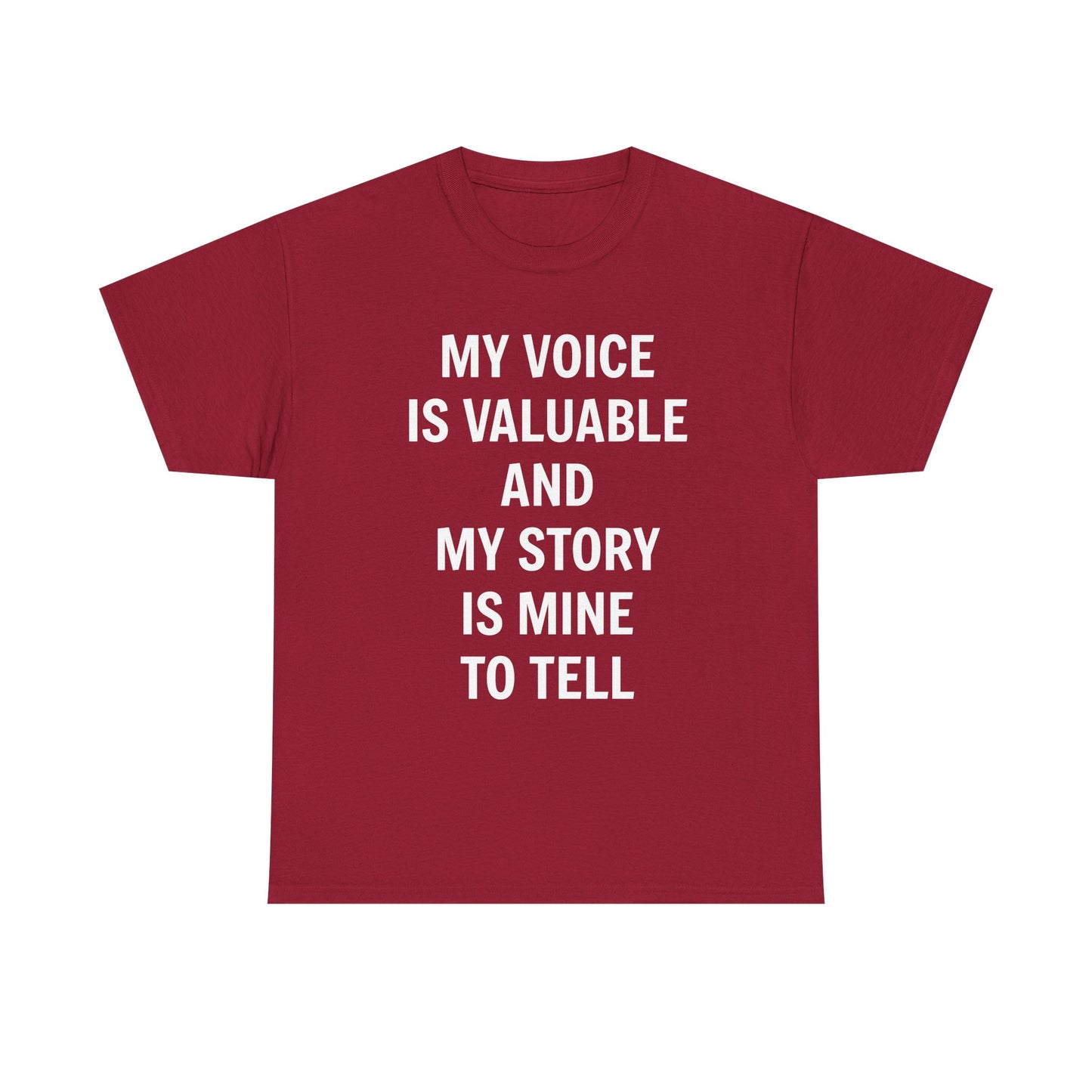 Graphic T-Shirt - My Voice is Valuable