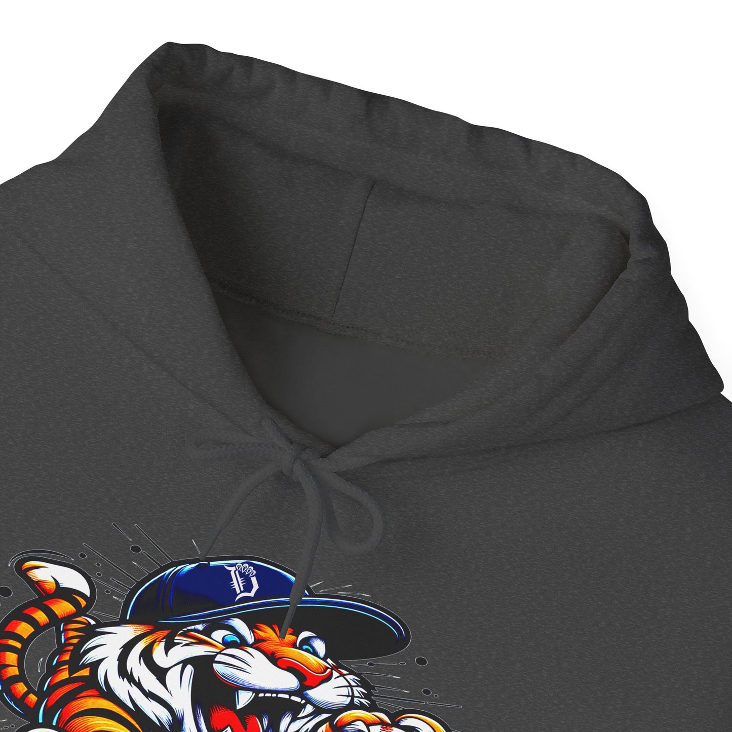 Detroit Roar City - Playful Tiger Graphic Hoodie