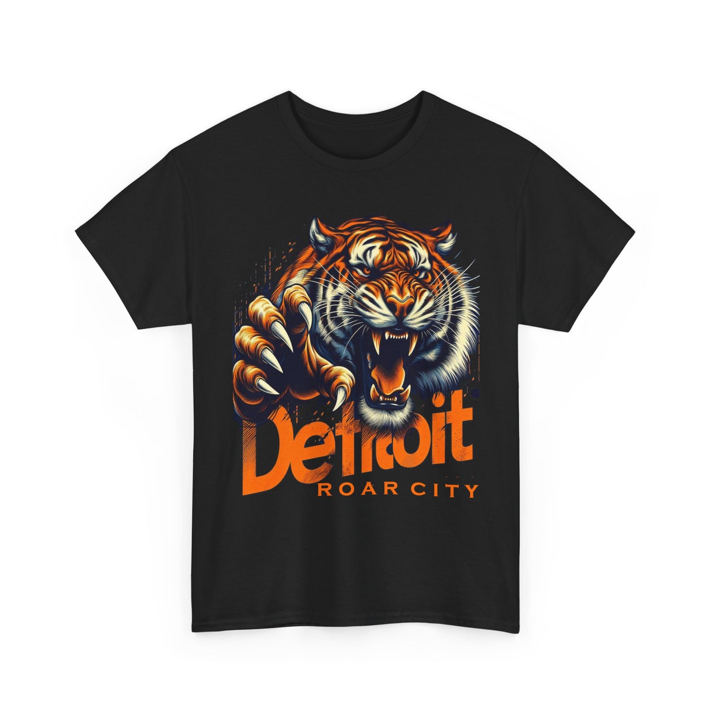 Detroit Tigers Roar City Tee, Football Fan Shirt, Sports Team Apparel, Unisex T-Shirt, Detroit Lions Gift