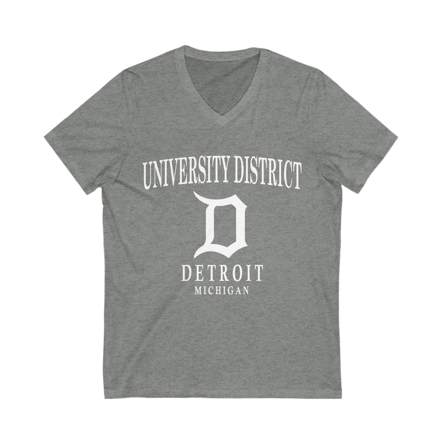 Detroit University District V-Neck Tee