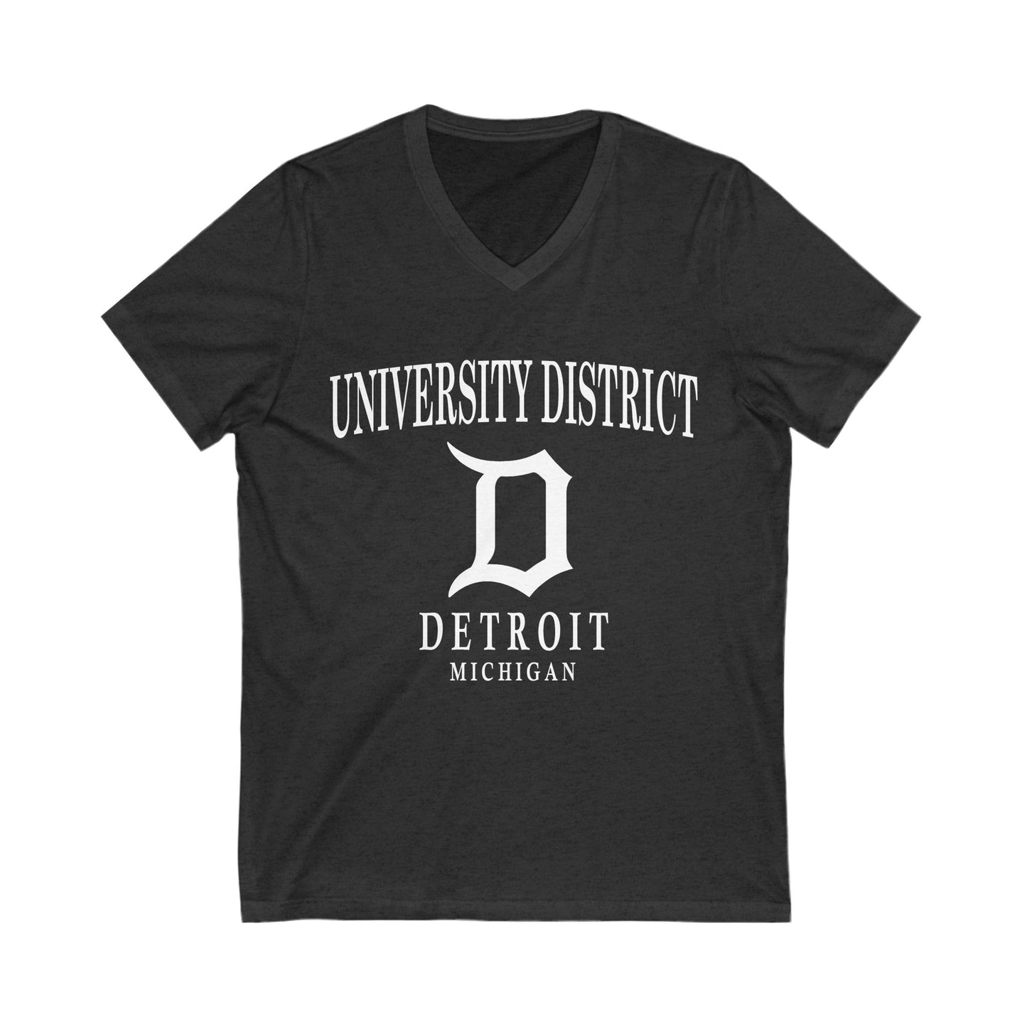 Detroit University District V-Neck Tee
