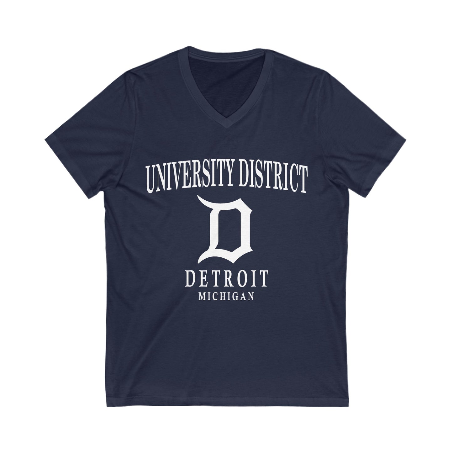 Detroit University District V-Neck Tee