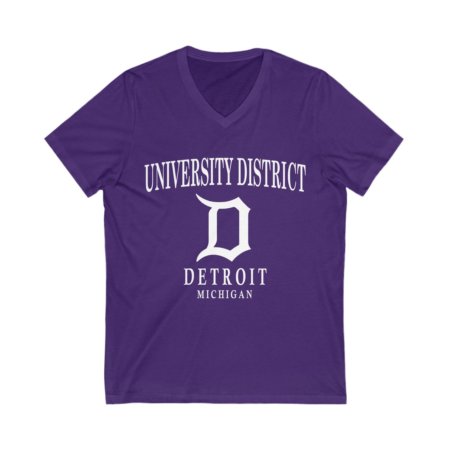 Detroit University District V-Neck Tee