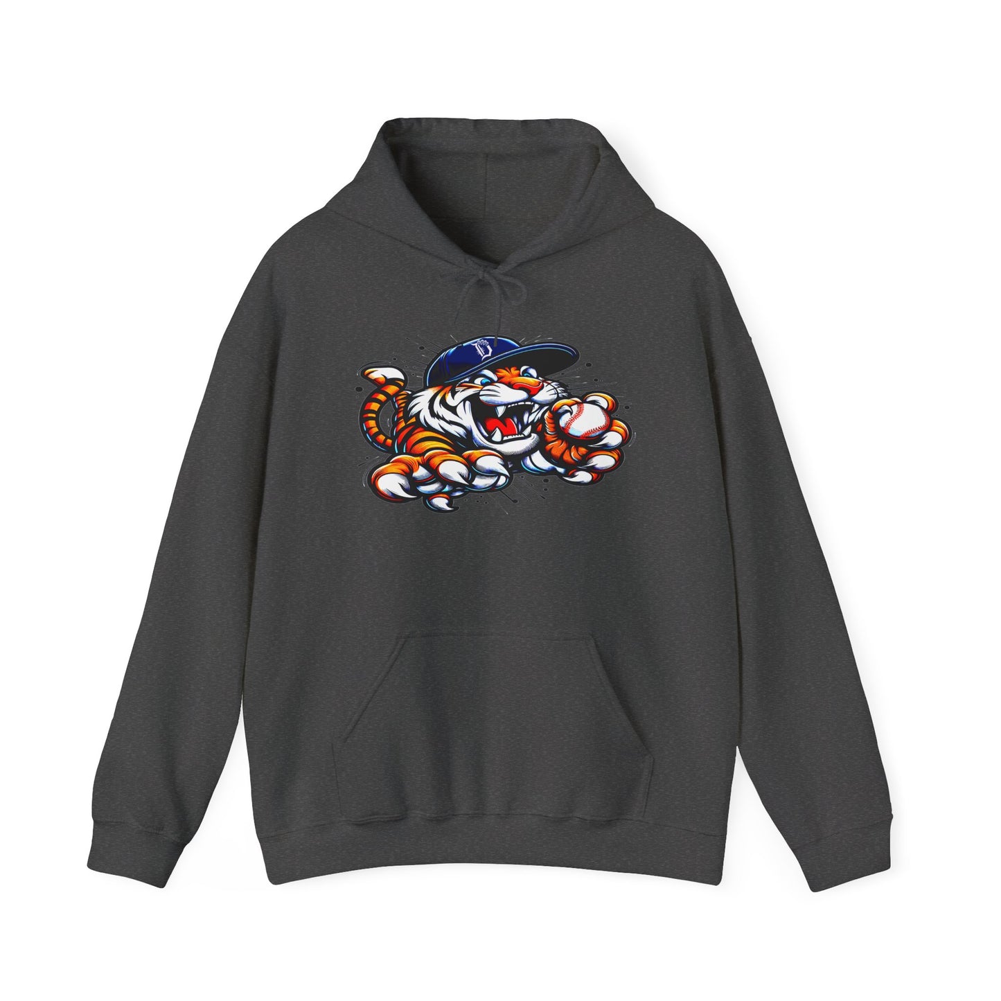 Detroit Roar City - Playful Tiger Graphic Hoodie
