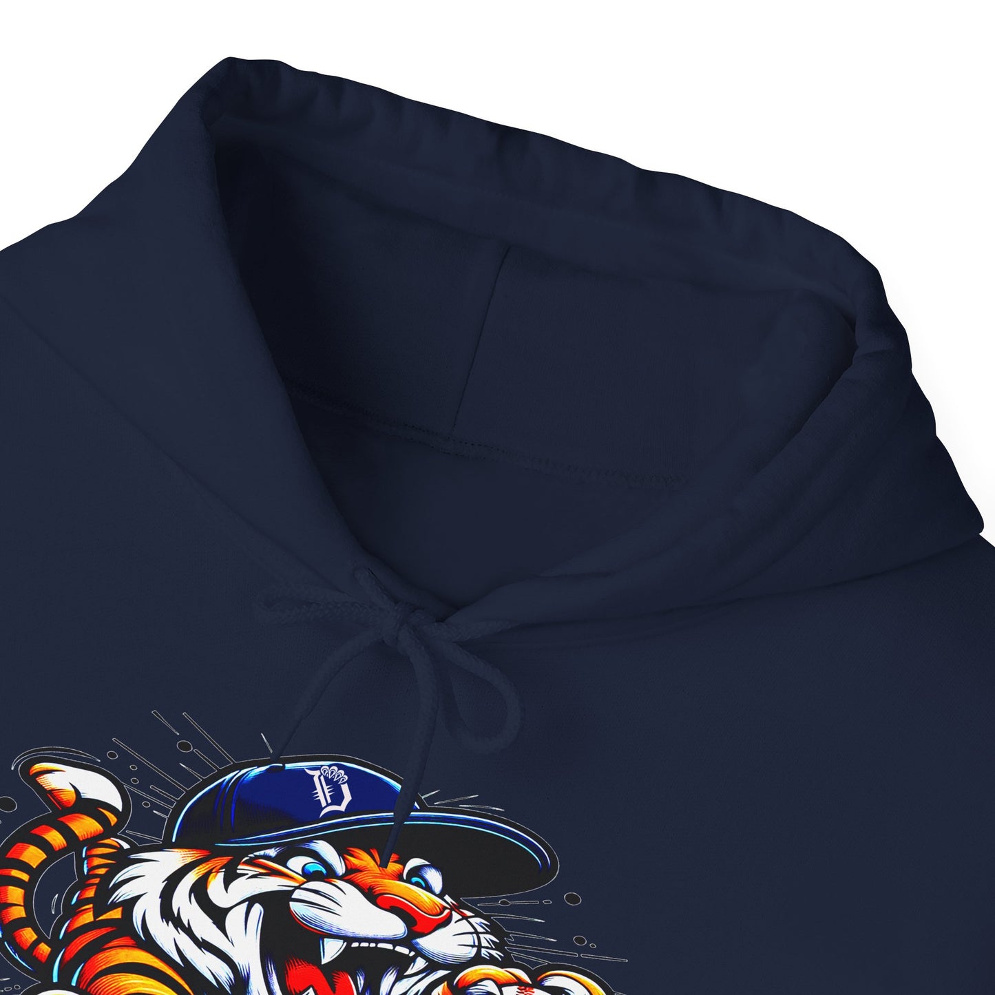 Detroit Roar City - Playful Tiger Graphic Hoodie