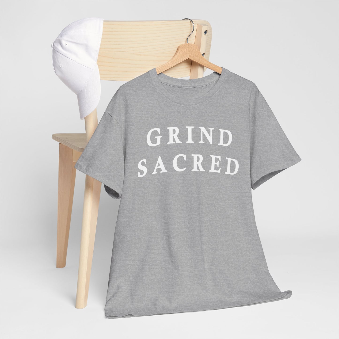 "Grind Sacred" Tee - Unisex Heavy Cotton