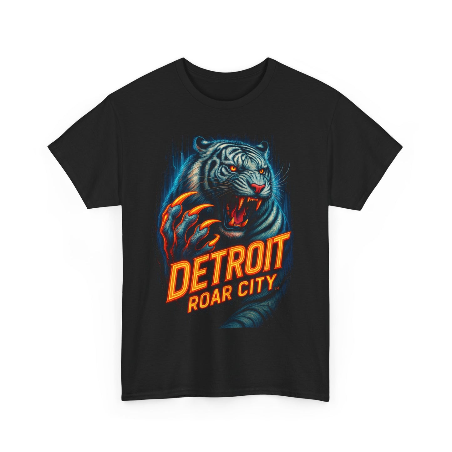 Detroit Tigers Roar City Tee, Baseball Fan Shirt, Sports Team Apparel, Unisex T-Shirt, Detroit Tigers Gift