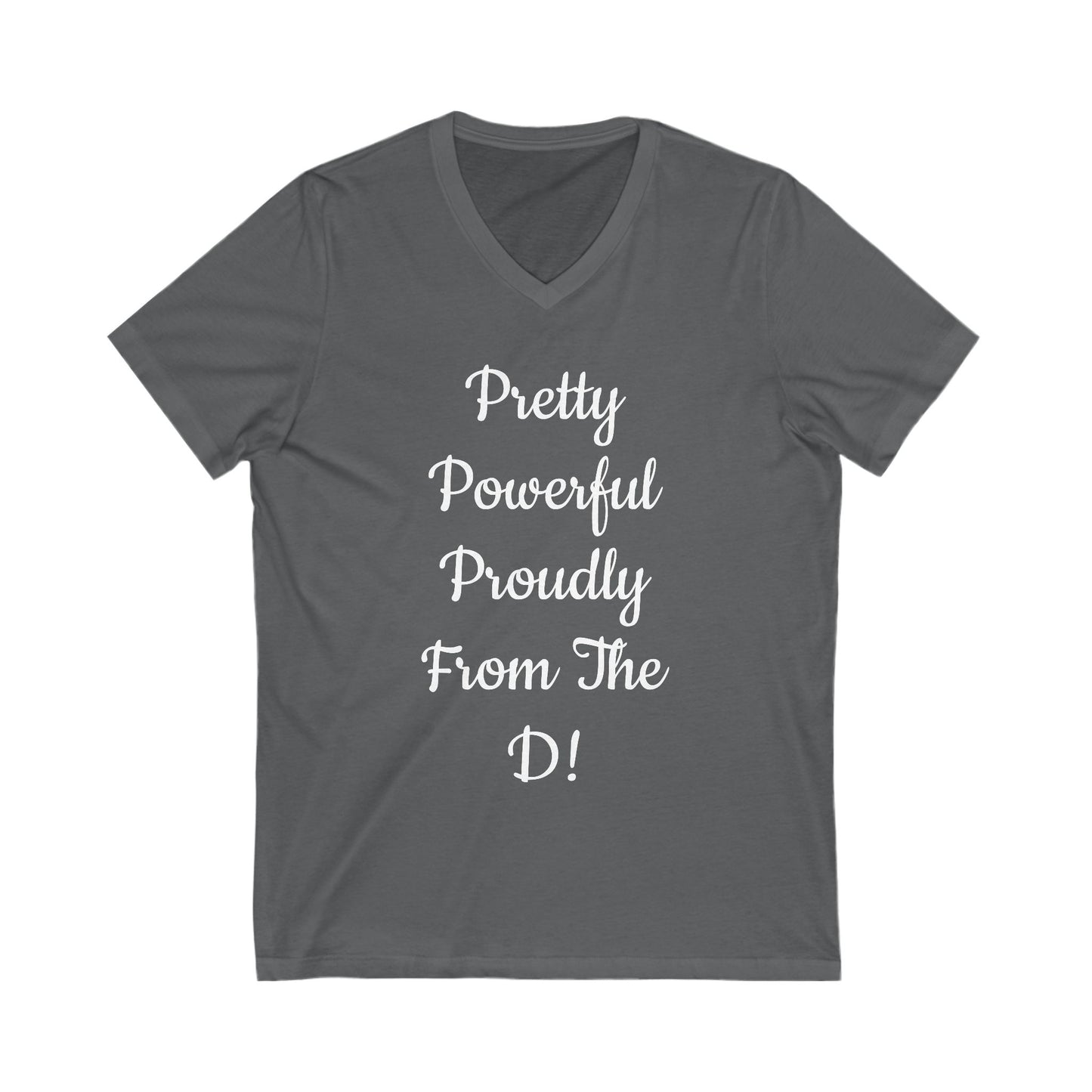 Pretty and Powerful V-Neck Tee