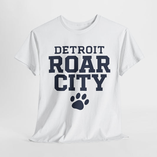 Detroit Roar City Tee - Unisex Heavy Cotton