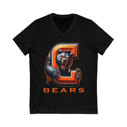 Chicago Bears Unisex V-Neck Tee