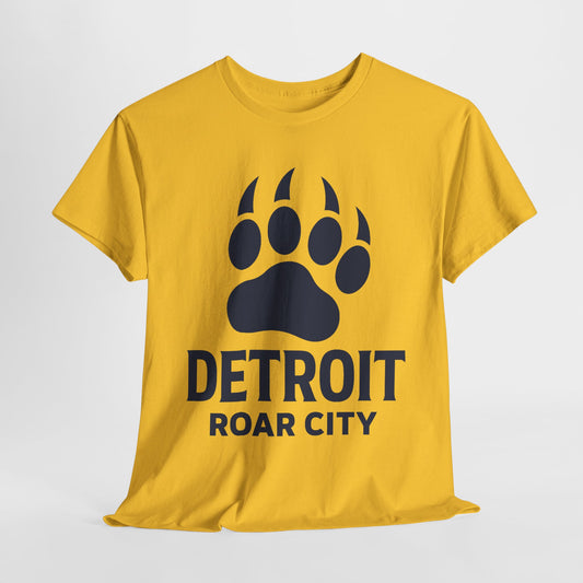 Detroit Roar City Tee - Unisex Heavy Cotton