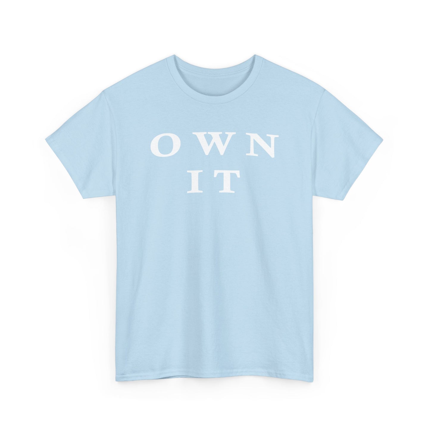 "Own It" Unisex Tee, Birthday Gift, Everyday Wear, Casual Style, Unisex Cotton Shirt