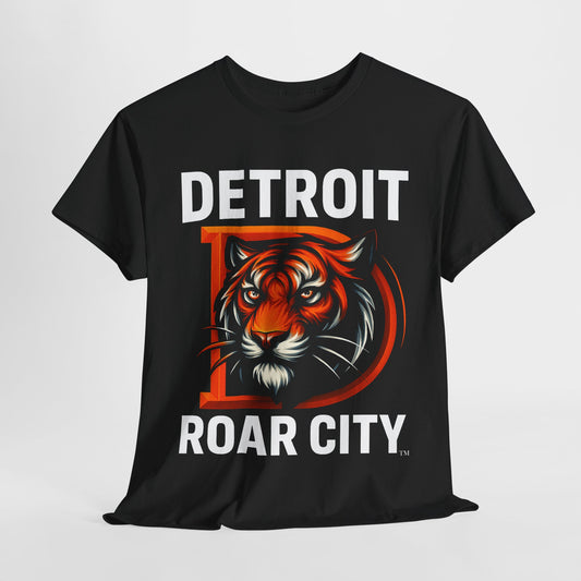 Detroit Roar City T-Shirt - Detroit Tigers Inspired Unisex Tee